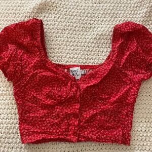 Princess Polly Floral Crop Top